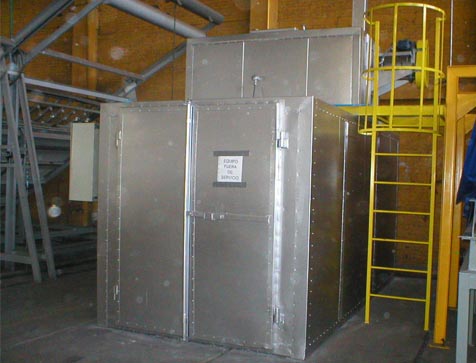 Horno de reverbero para reciclaje de chatarra de aluminio