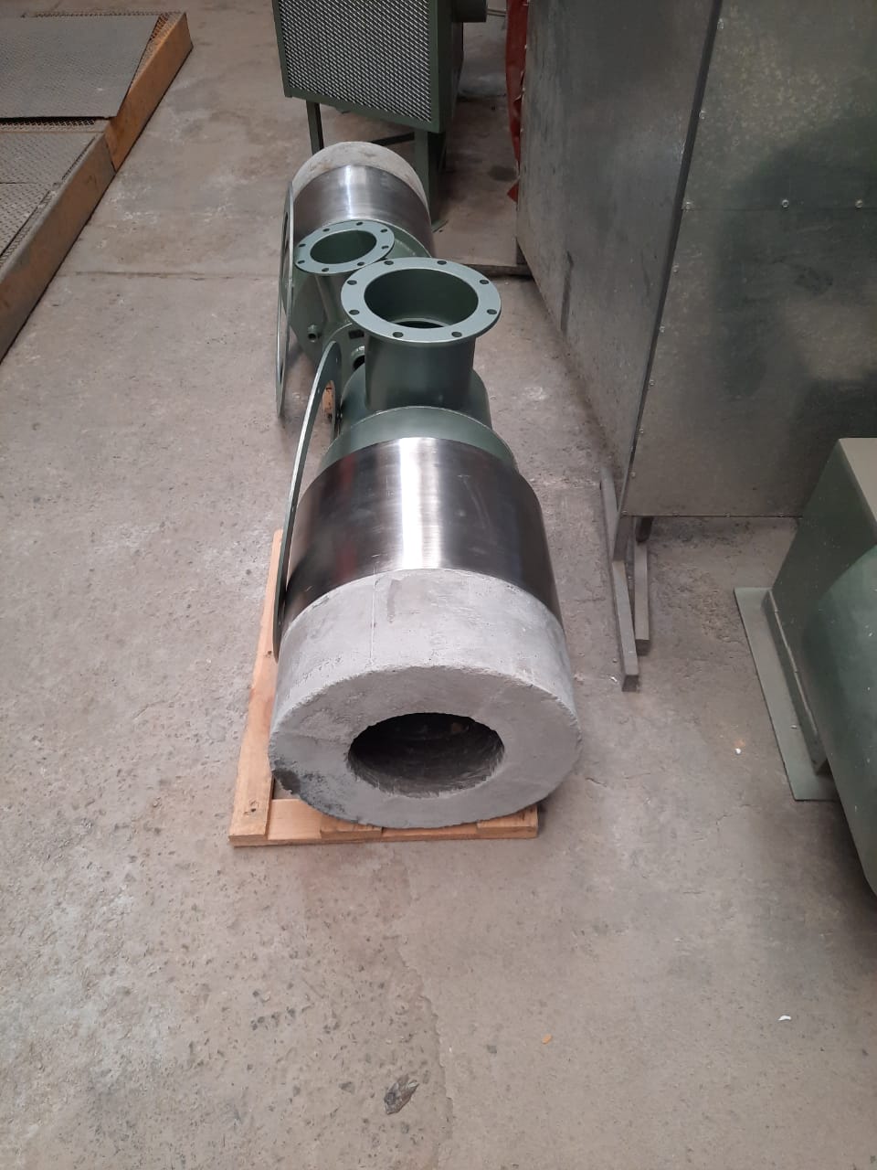 Sistema de quemador industrial de combustible dual gas y diésel