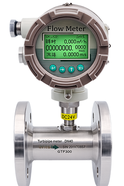 medidor de líquidos tipo turbina