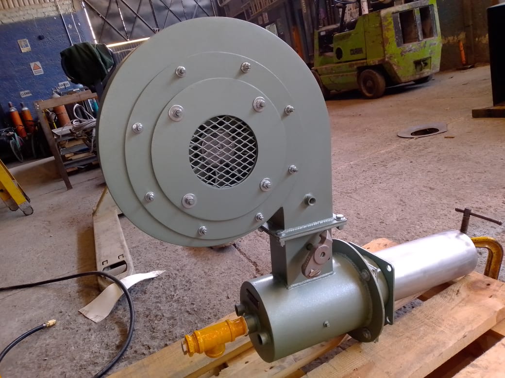 Ventilador axial industrial para remoción de humos y gases
